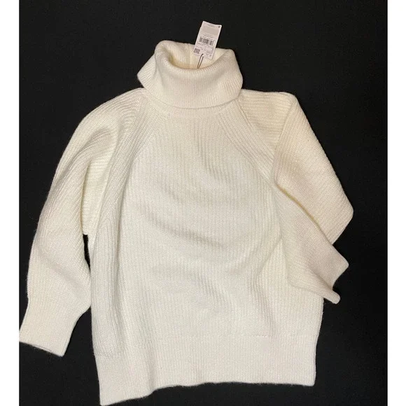 MANGO Women's Turtleneck Knitted Sweater Size L - Picture 6 of 9